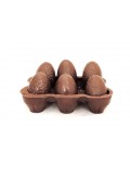 6 oeufs en chocolat