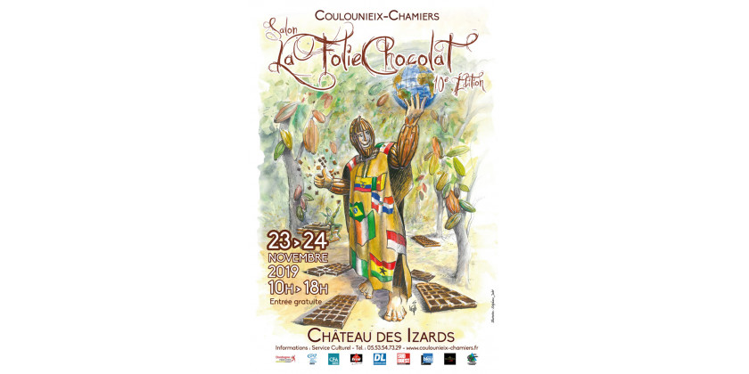 Le 23 et 24 Novembre 2019 10ème Salon du chocolat à Coulounieix Chamiers